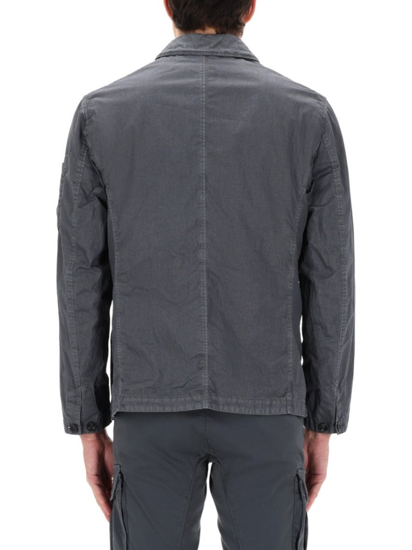 C.P. Company Neutrals 50 Fili Classic Collar Blazer