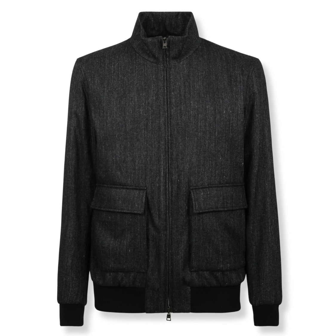 Herno Bomber Jacket With Large Patch Pockets