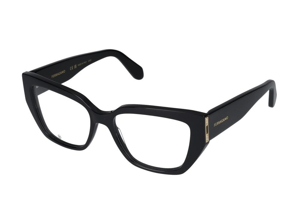 Salvatore Ferragamo Eyeglasses Sf2972 001 Black 54/16/140
