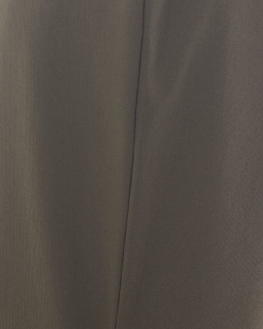 Boss Open Green Tapered Fit Stretch Cotton-Blend Pants