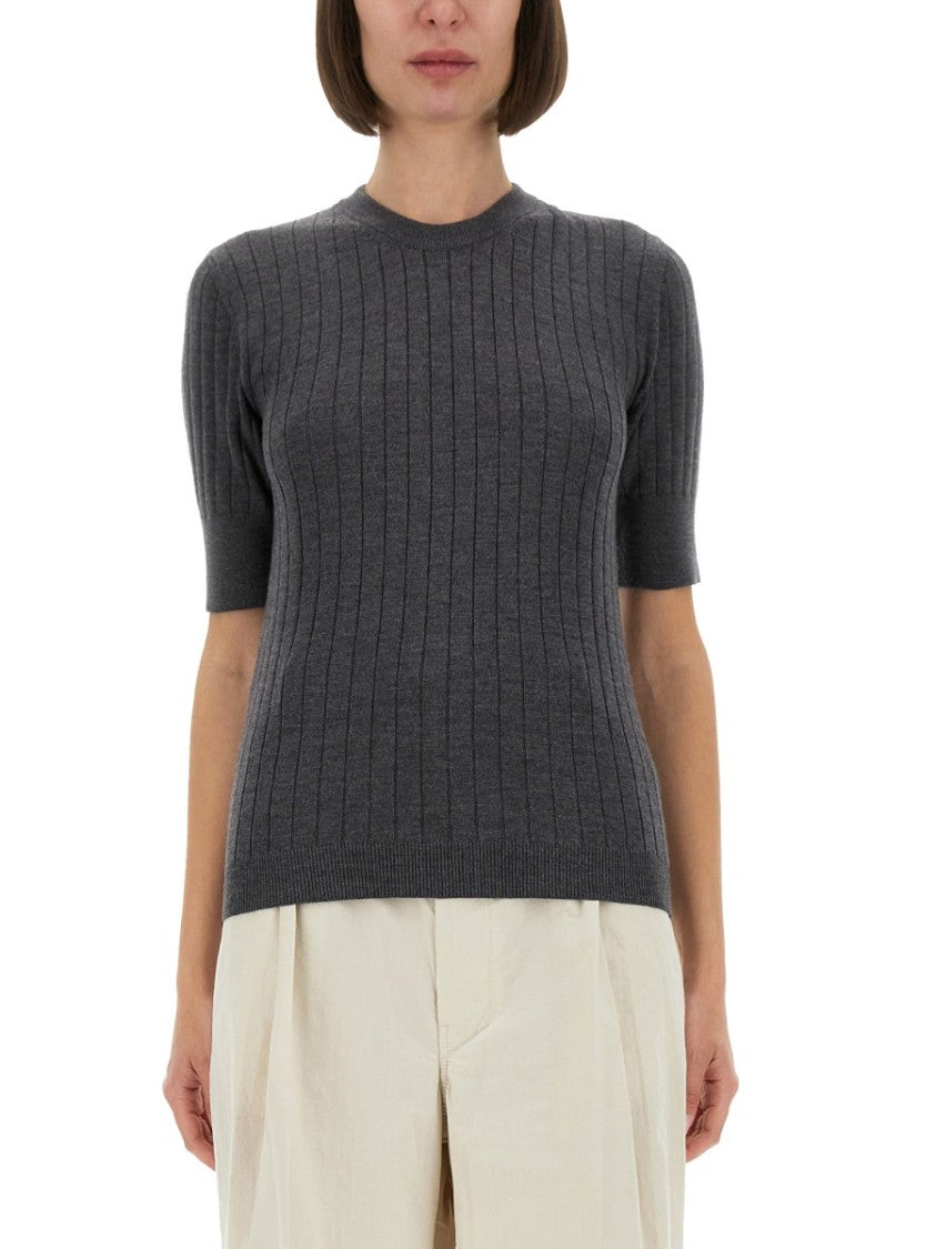 Bottega Veneta Slim-Fit Ribbed Wool Jersey By Bottega Veneta