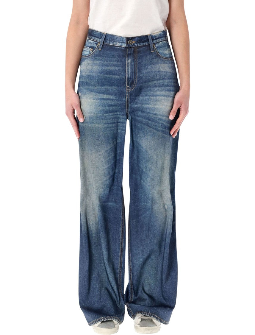 Golden Goose Boyfriend Baggy Five Pocket Jeans