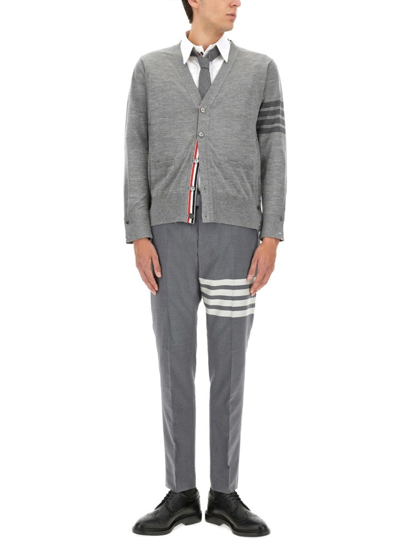 Thom Browne "4-Bar" Cardigan