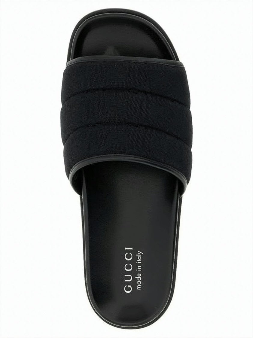 Gucci Gg Canvas Slide Sandal