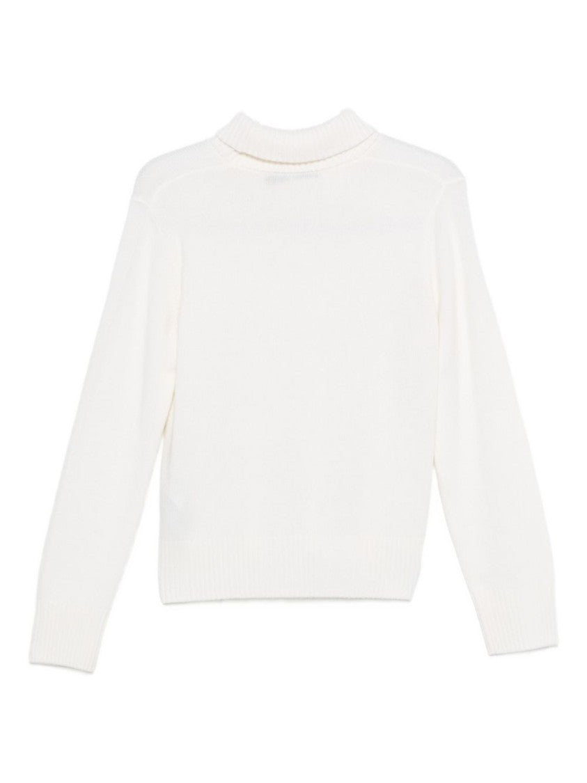 Seventy Sergio Tegon Cashmere-Lana Blend Mock Neck Sweater