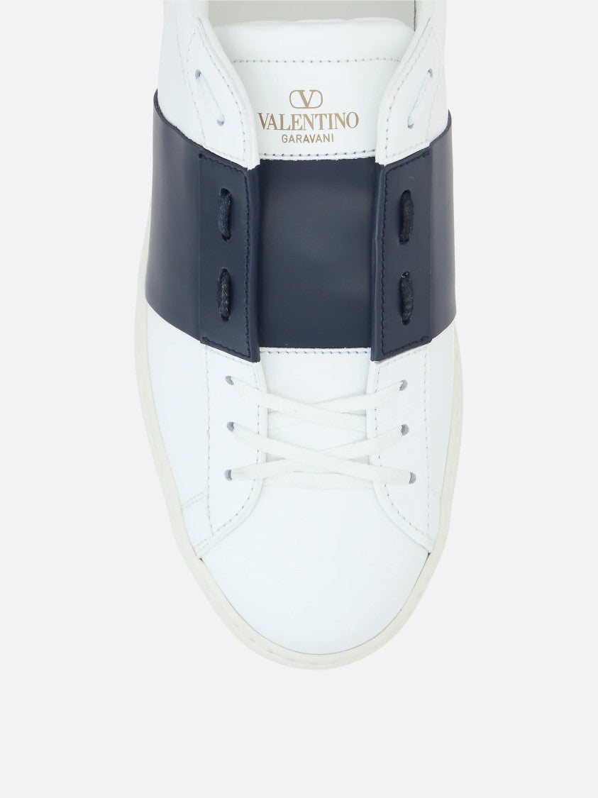 Valentino White Sneaker Low-Top Minimalist Sneakers