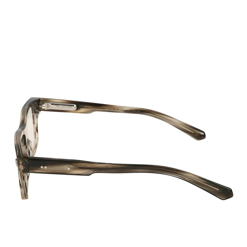 Kador Premium 5 Translucent Smoky Brown Rectangular Eyeglasses