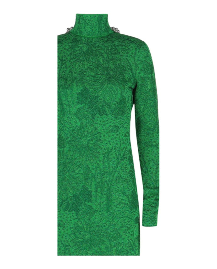 Givenchy Embellished Open-Back Jacquard Gown