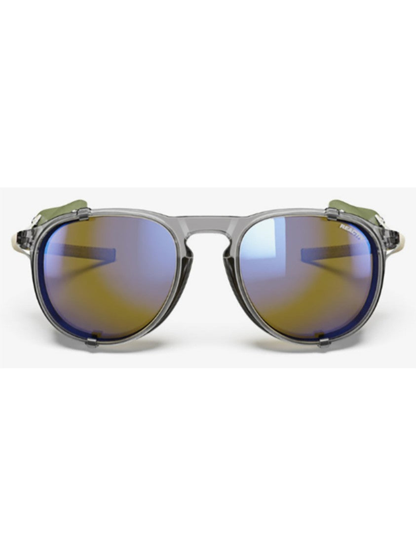 Julbo Rounded Frame Sunglasses With Mirrored Lenses
