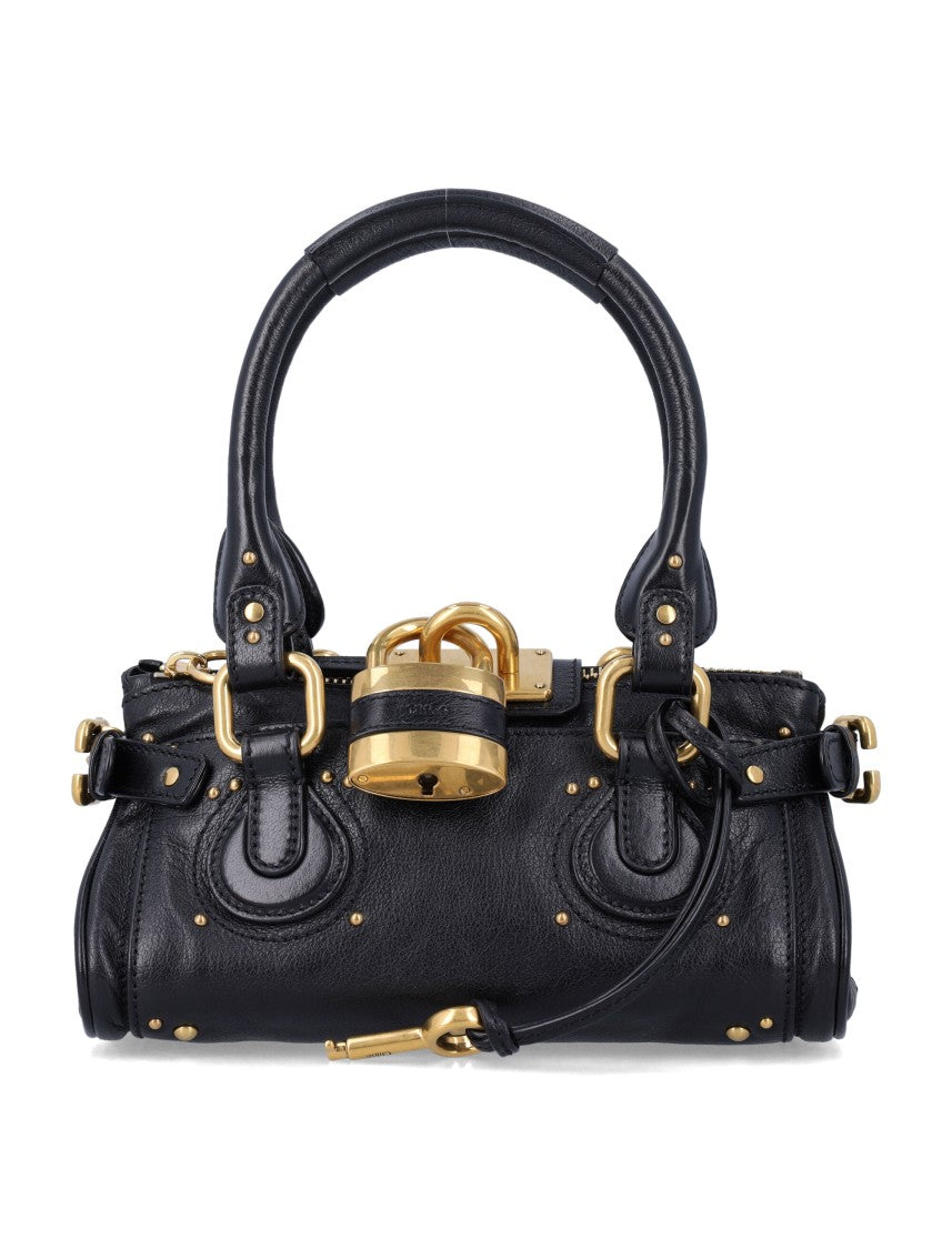 Chloé Small Paddington Grained Leather Bag
