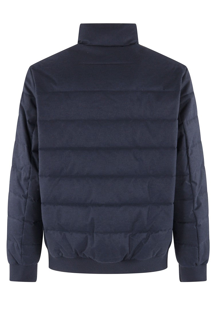 Save The Duck Padded Navy Melange Casual Jacket