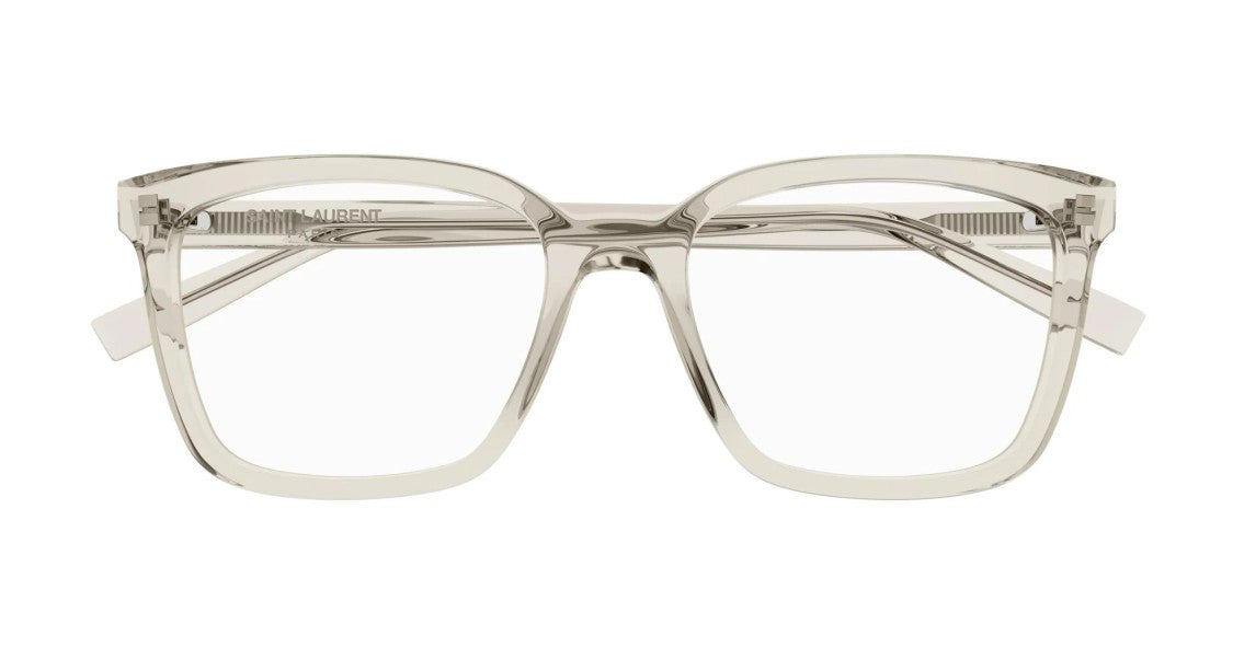 Saint Laurent Eyeglasses Saint Laurent Sl 672 004 Beige Beige Transparent 55/18/145
