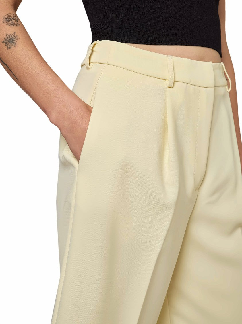 Alpha Studio High-Waisted Cadì Bermuda Shorts