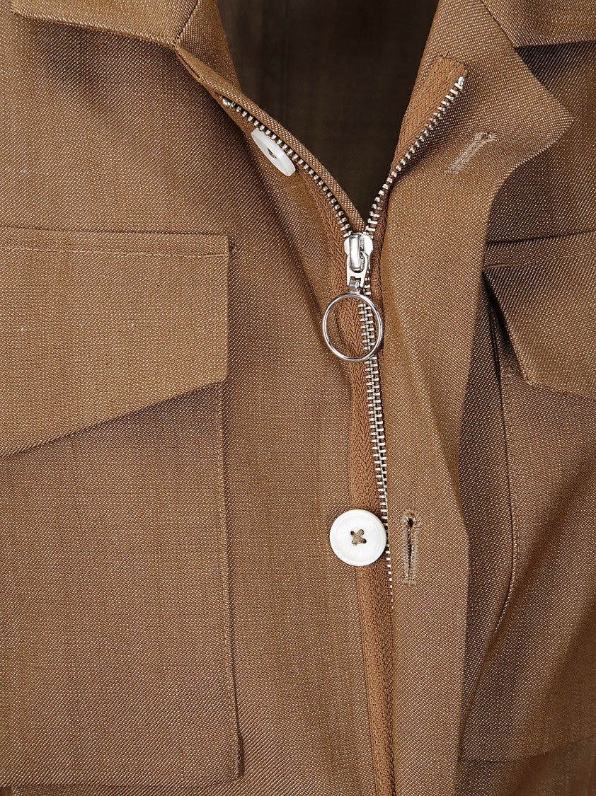 Setchu Wool Jacket With Pockets