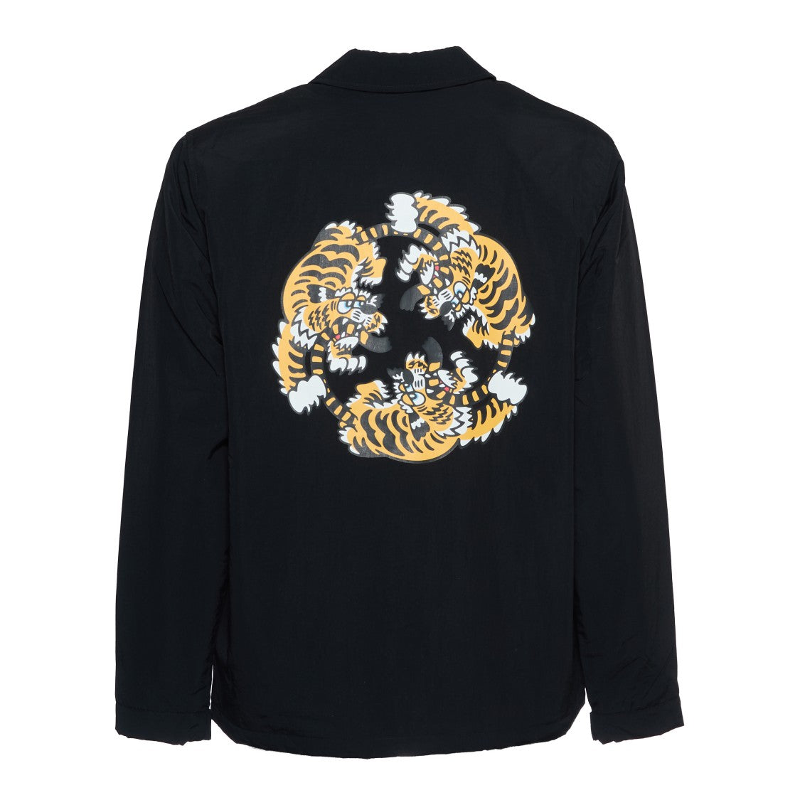 Kenzo Padded Coach Jacket With Bold Graphics