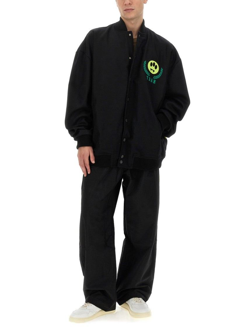 Barrow Playful Graphic Oversized Jacket