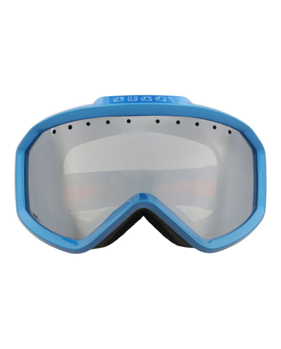 Gucci Shield-Frame Injection Sunglasses