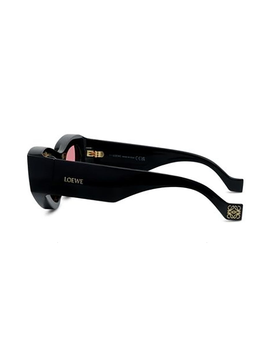 Loewe Black Lw40171u Narrow Cat-Eye Sunglasses