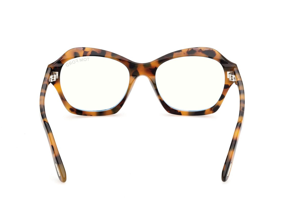 Tom Ford Ft6193-B Oversized Tortoiseshell Metallic Square Sunglasses