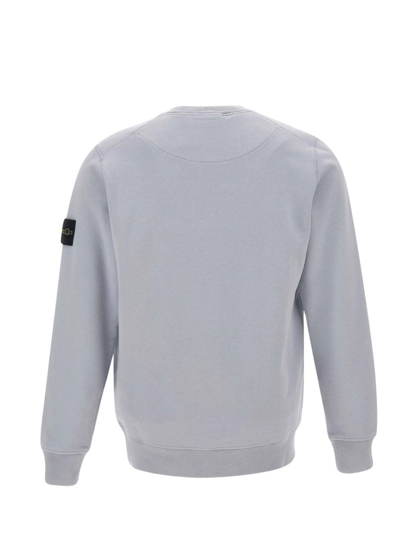 Stone Island Cotton Logo Sweatshirt