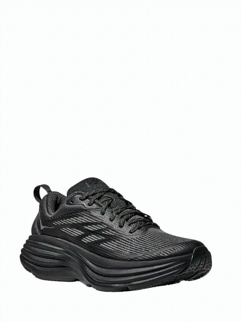 Hoka Streamlined Athletic Sneakers With Cushioned Sole