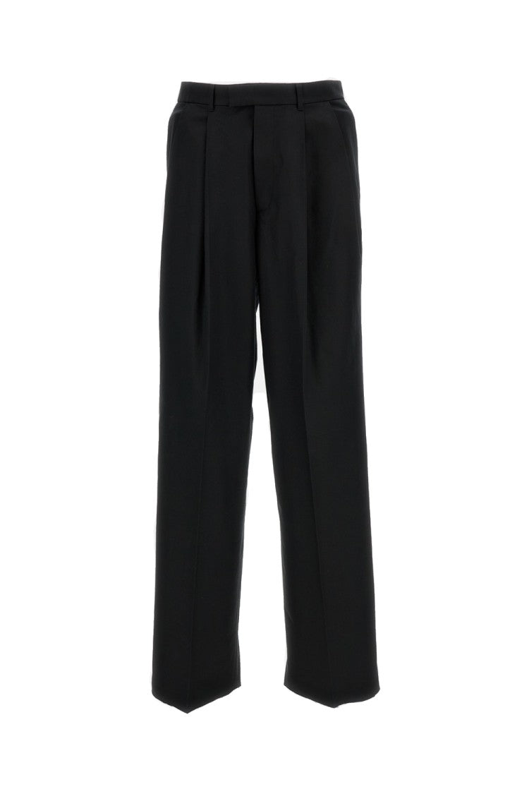 Givenchy Double Pleat Tailored Trousers With Pressed Creases