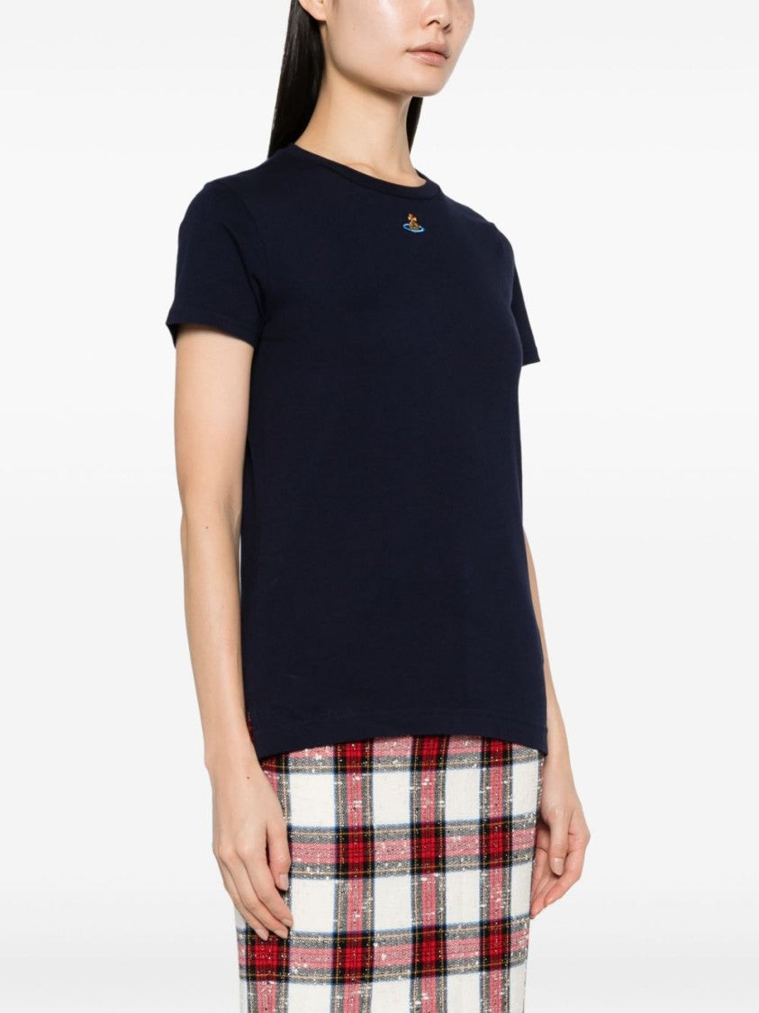 Vivienne Westwood Midnight Blue Cotton Jersey T-Shirt
