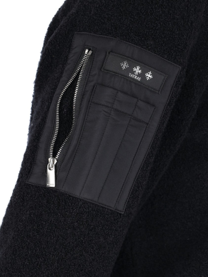 Tatras Zip Sweater – Black