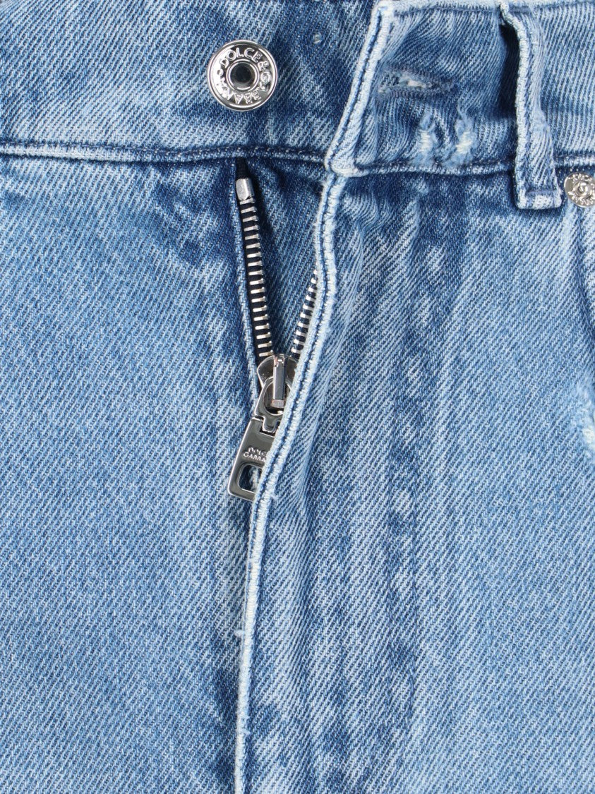 Dolce & Gabbana Amber' Jeans – Light Blue