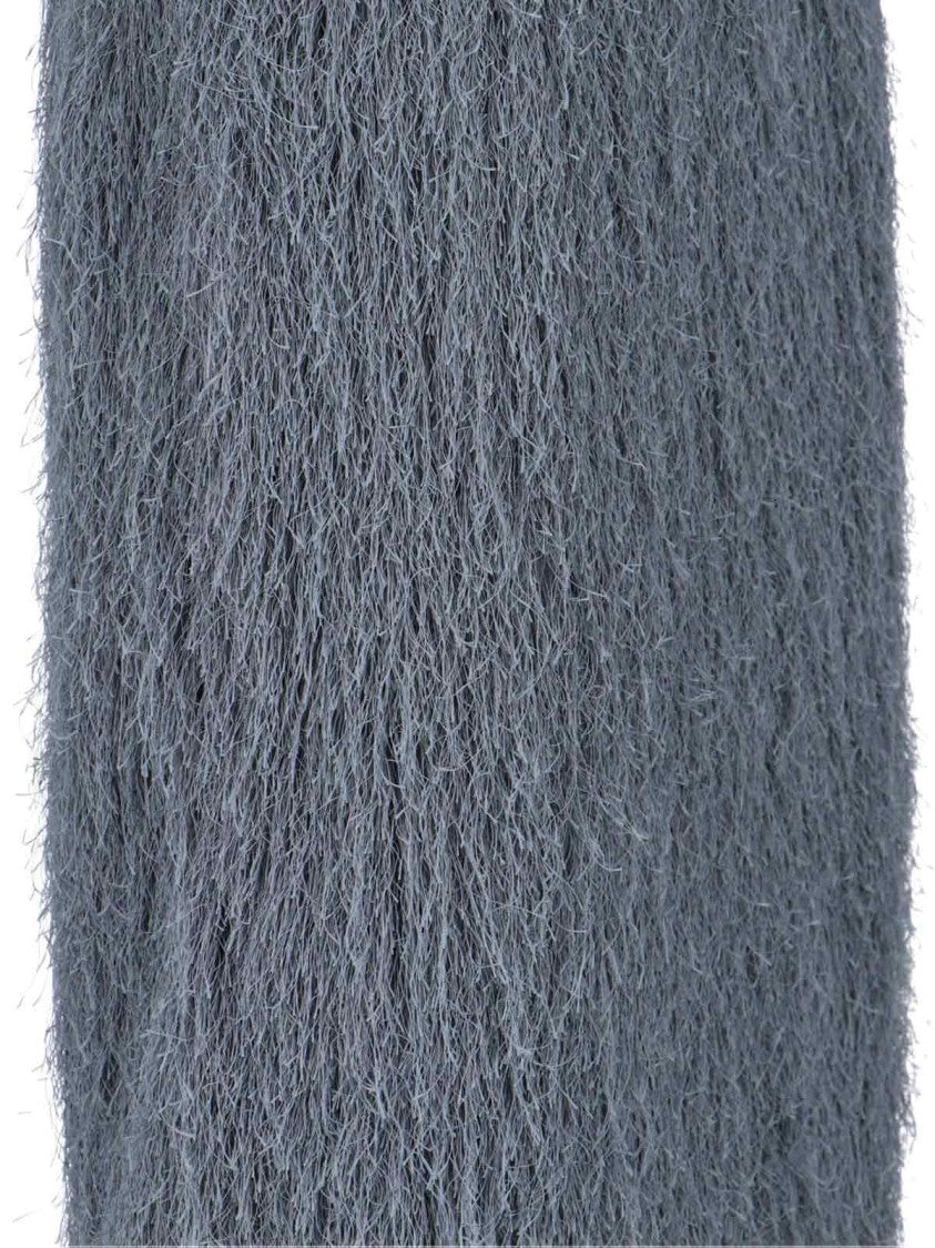 Dries Van Noten Fringe-Detail Midi Skirt With Mid-Rise Waist And Straight Hem