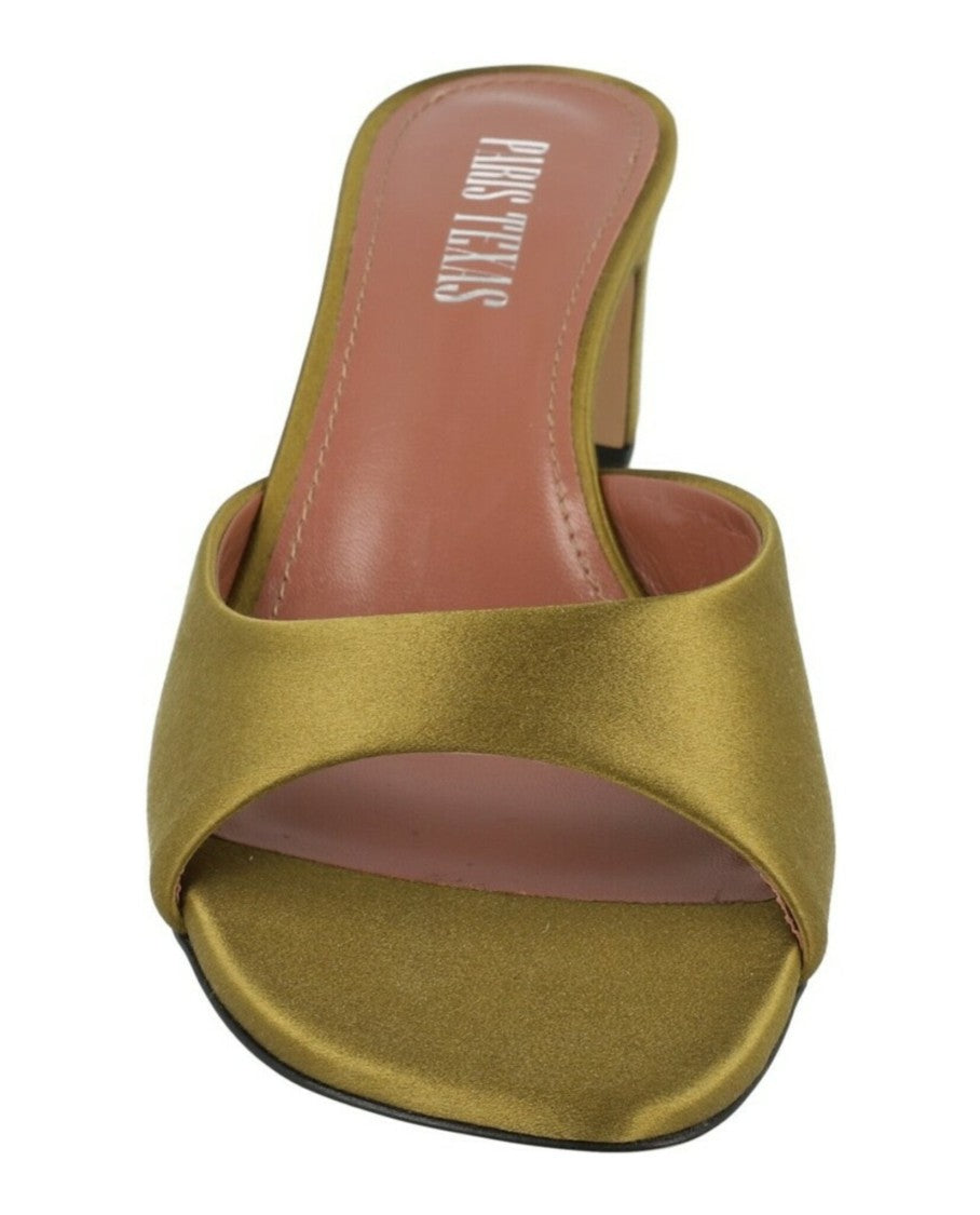 Paris Texas Lara Satin Mules