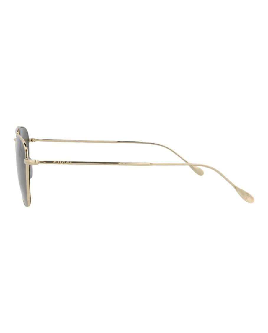 Gucci Square-Frame Metal Sunglasses