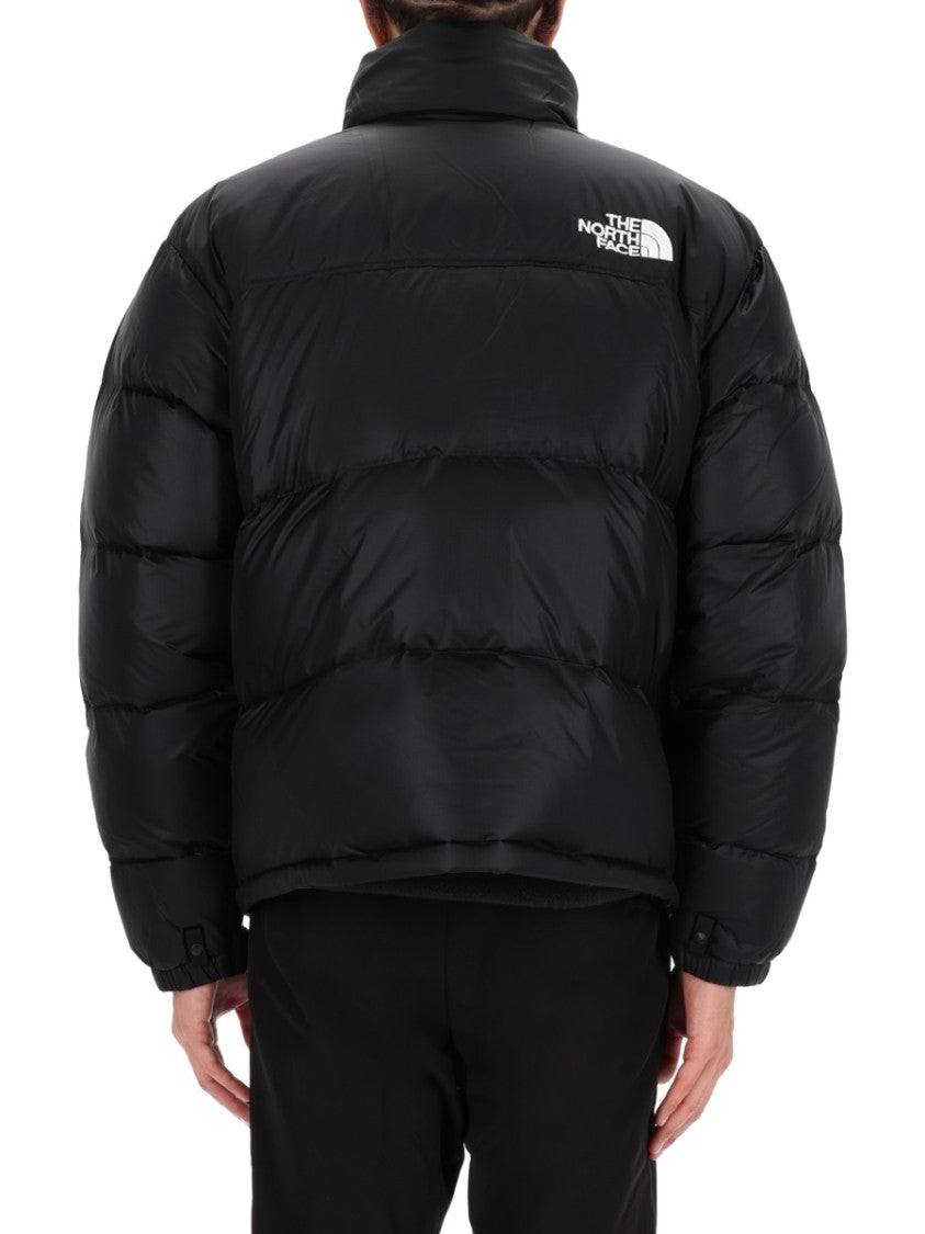 The North Face Boxy Cropped Puffer Jacket With High Collar And Adjustable Cuffs