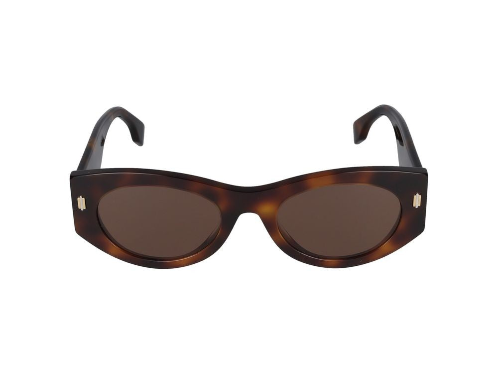 Maison Fendi Tortoiseshell Cat-Eye Sunglasses