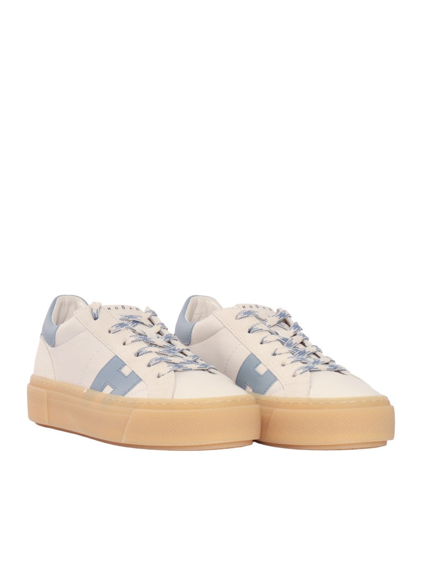 Hogan H705 Smooth Leather Gum Sneakers