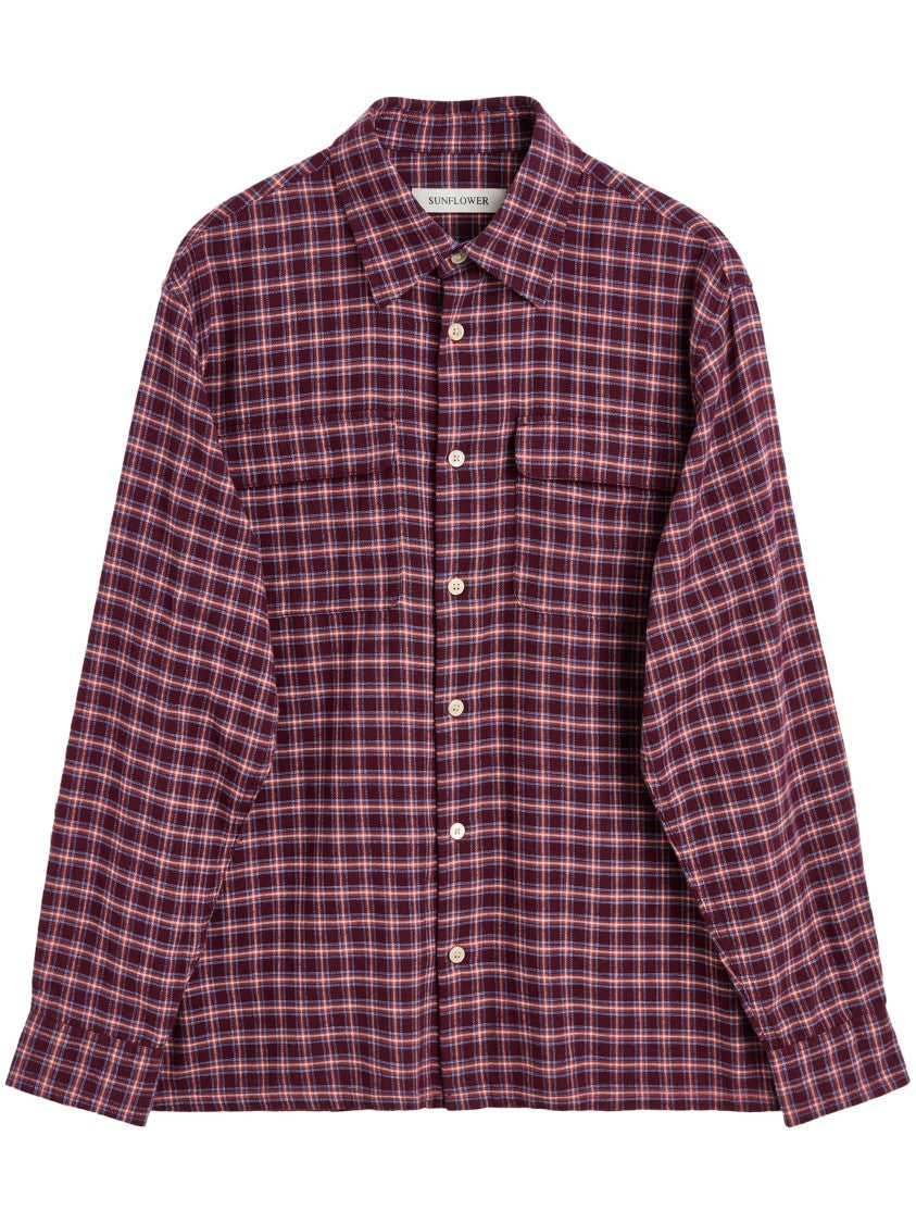 Sunflower New Pocket Shirt Classic Checkered Shirt
