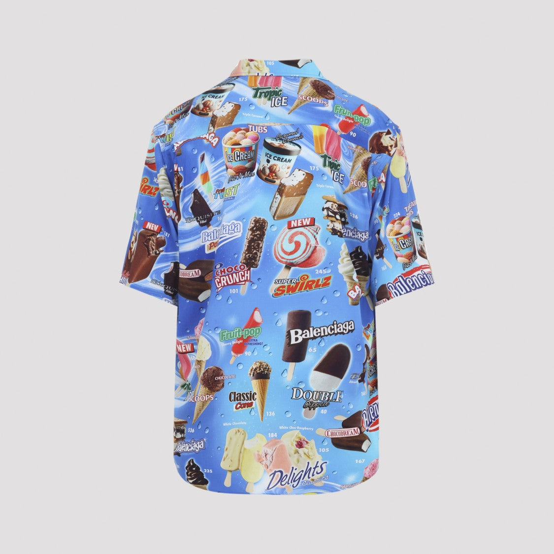 Balenciaga Playful Ice Cream Graphic Short-Sleeve Shirt