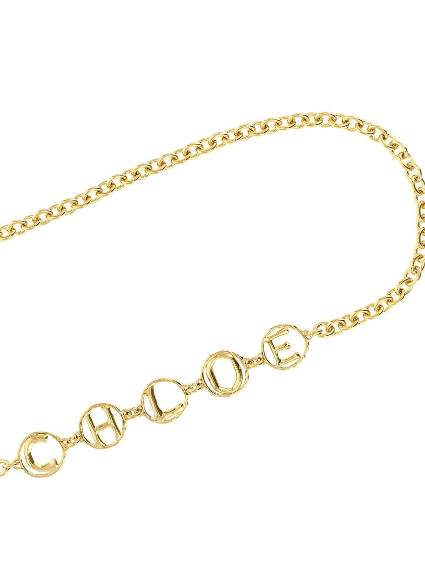 Chloé ' Script' Jewel Belt