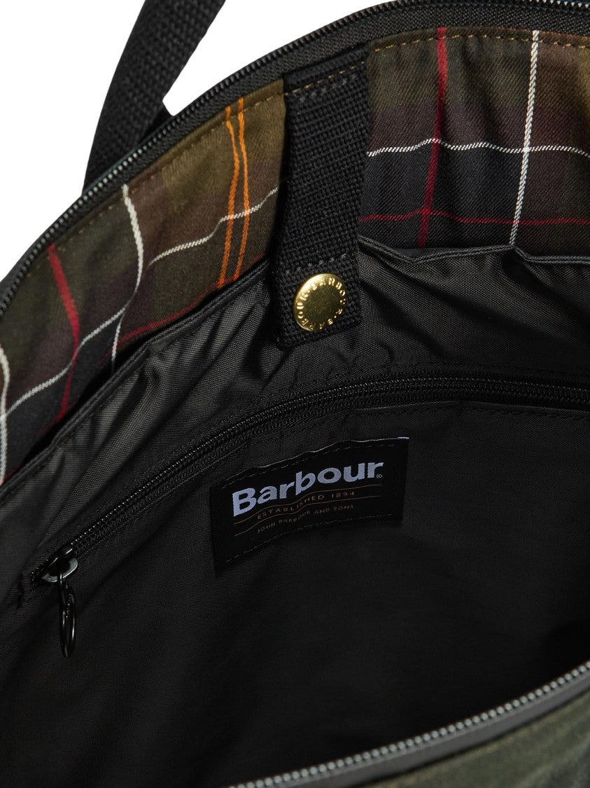 Barbour Field Waxed Backpack