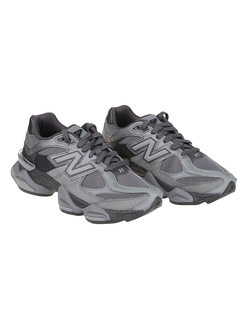 New Balance Grey 9060 Layered Suede Sneakers