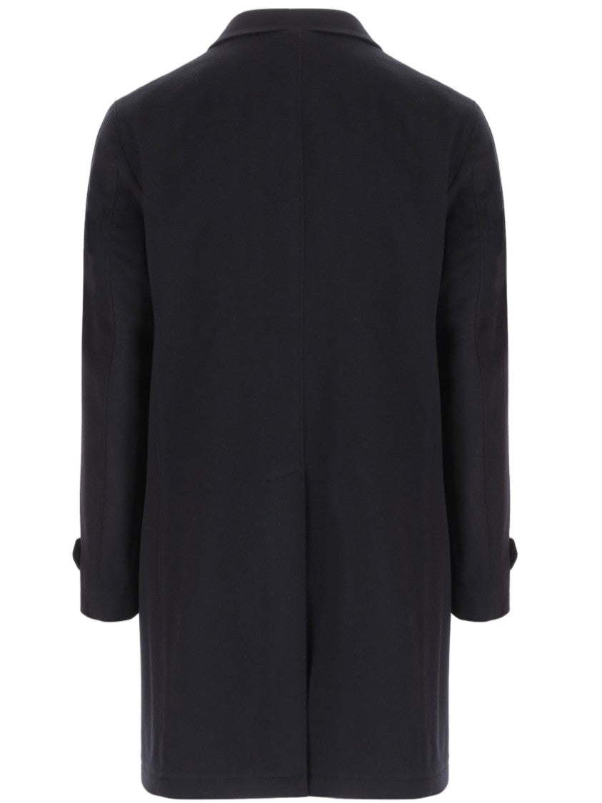 Tagliatore Ultramarine Blue Virgin Wool Coat
