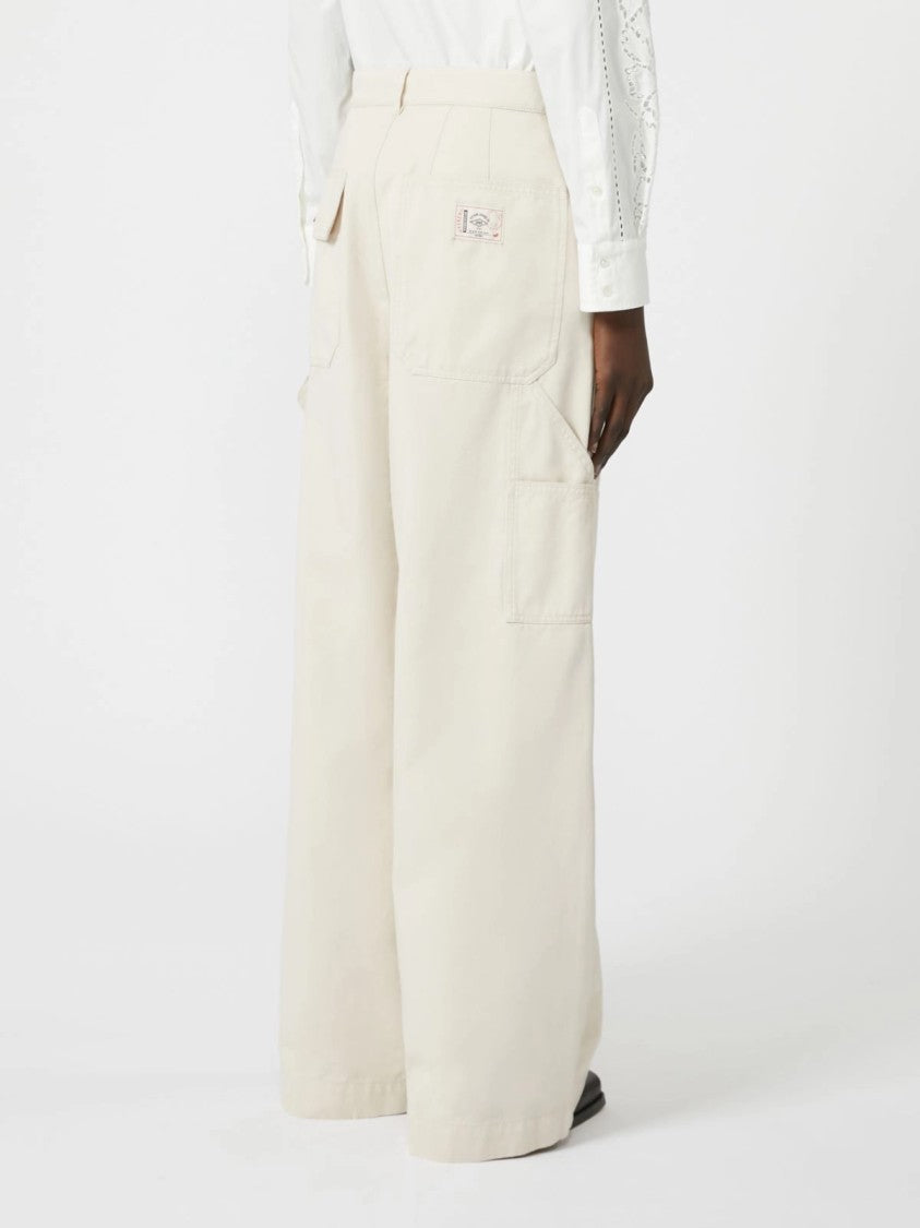 Max Mara Wide-Leg Trousers With Clean Silhouette