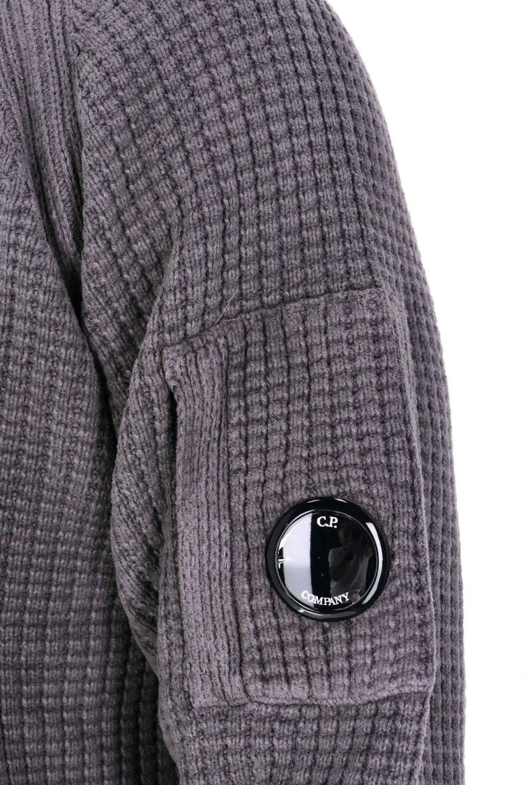 C.P. Company Chenille Cotton Crewneck Sweater