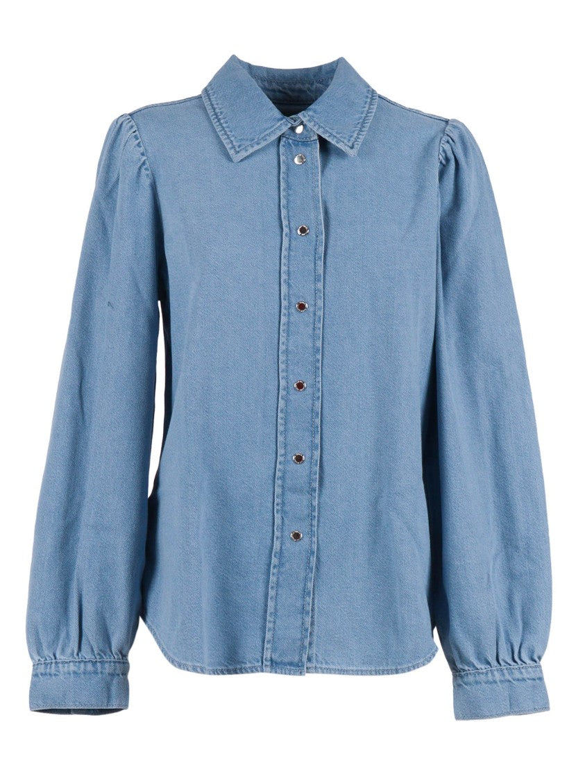 7 For All Mankind Hana Puff Sleeve Shirt