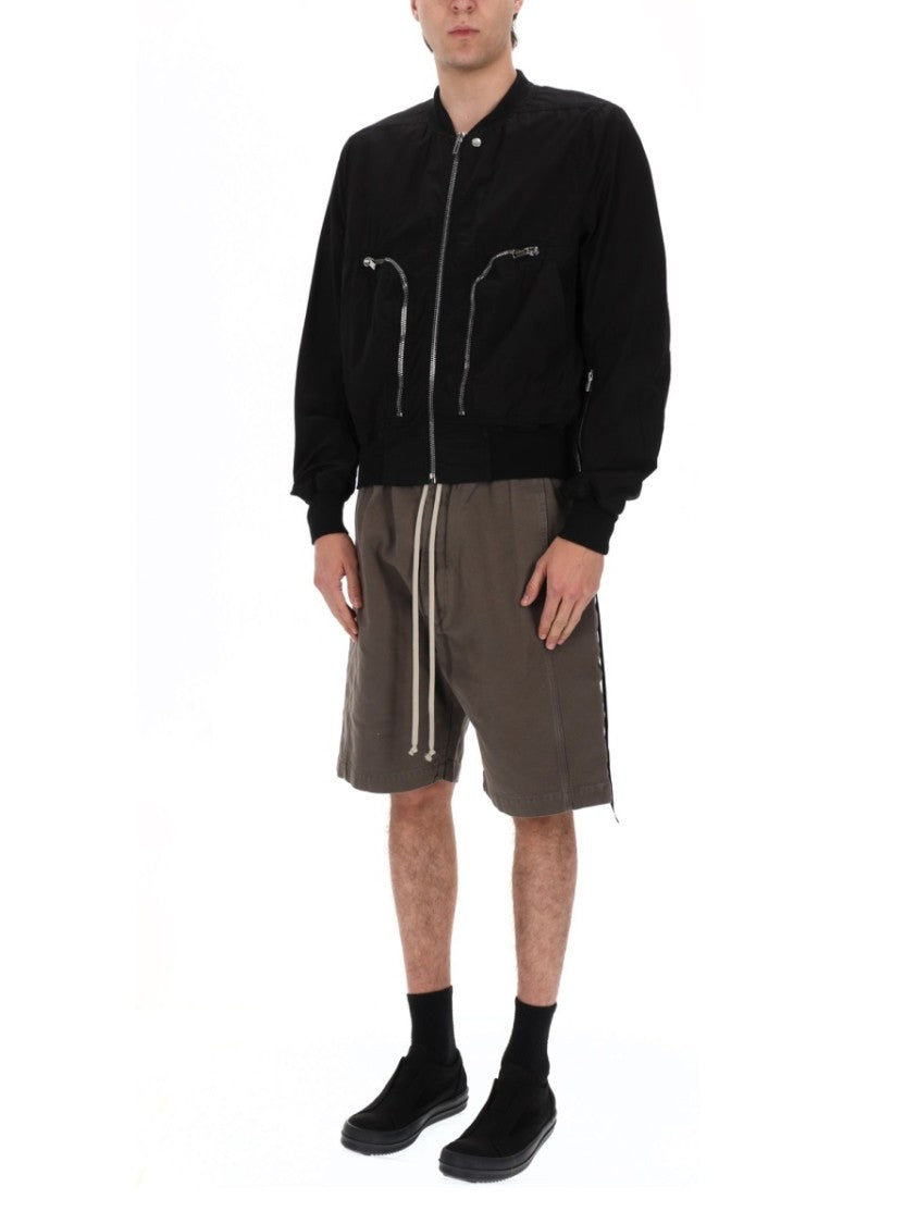 Drkshdw By Rick Owens Bauhaus Flight Cotton Bomber Jacket