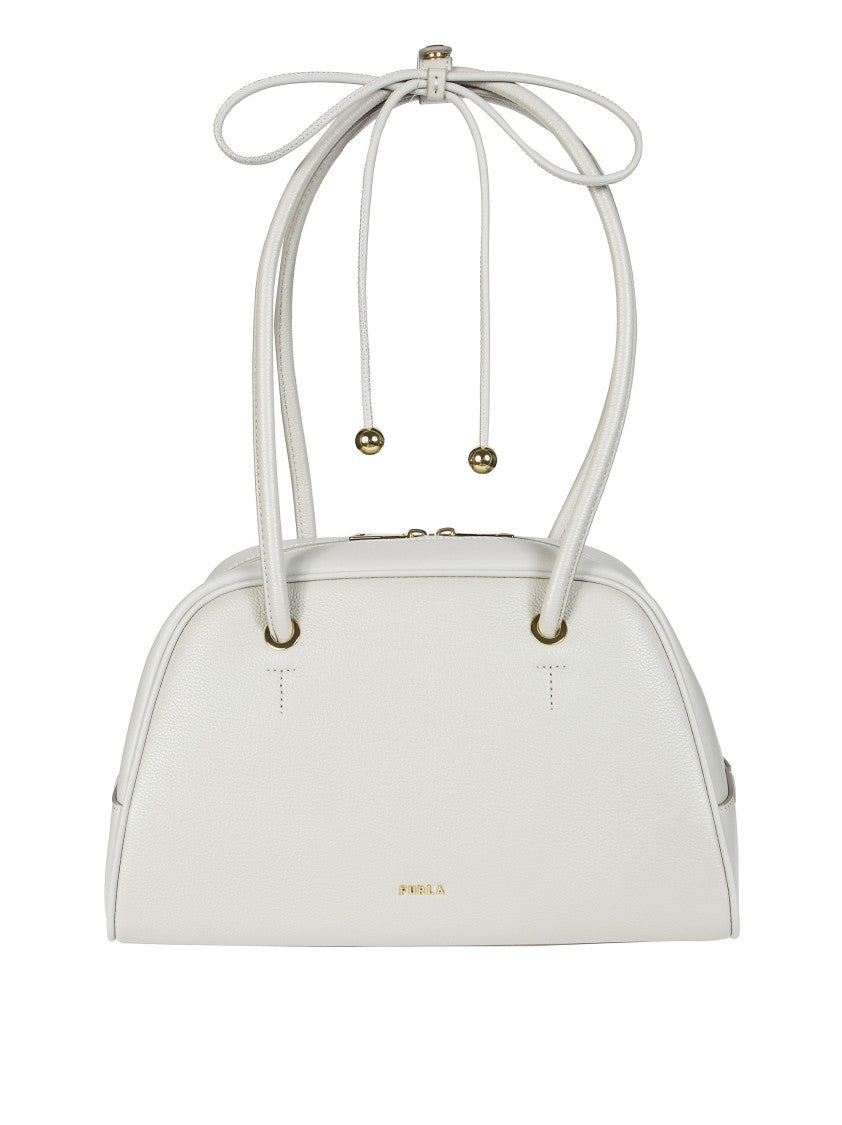 Furla Poppy M Bow Detail Dome Handbag