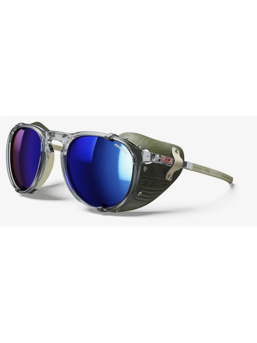 Julbo Rounded Frame Sunglasses With Mirrored Lenses
