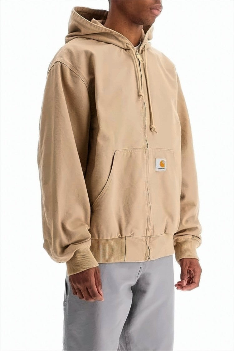 Carhartt Wip Cropped Zip-Up Jacket With Hood
