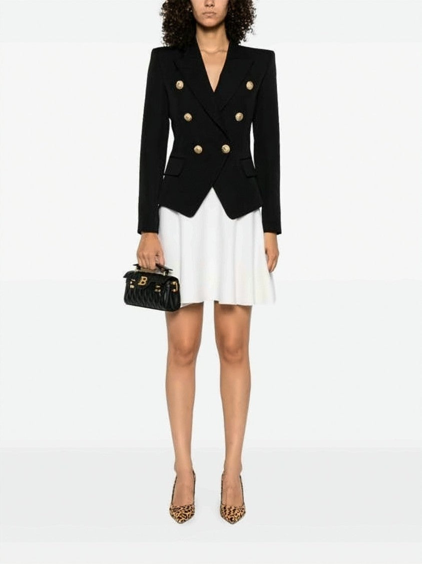 Balmain Tailored Black Blazer With Structured Silhouette