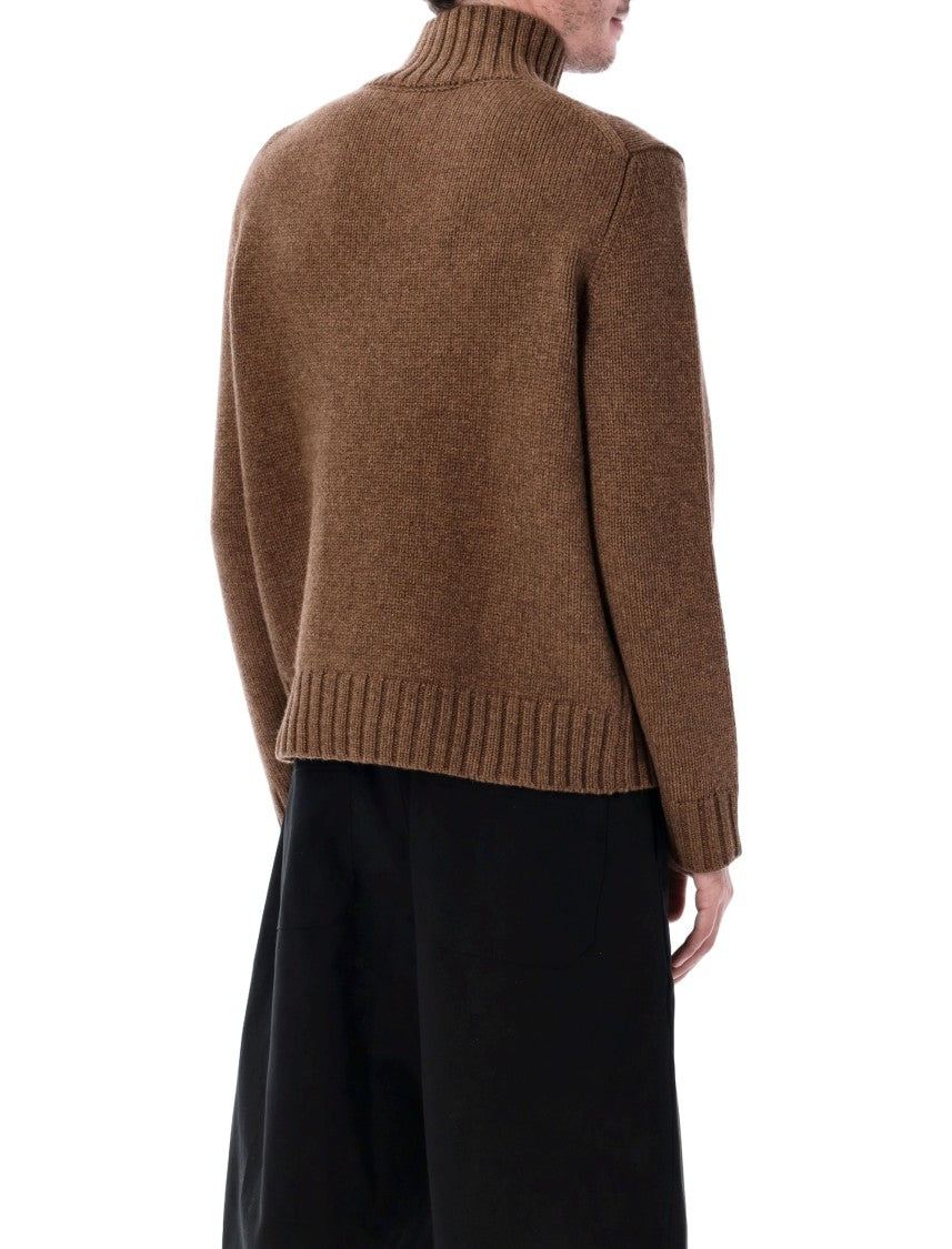 Studio Nicholson Loris Yak And Merino Wool High-Neck Knit